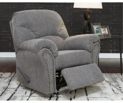 Allmaxx Gray Rocker Recliner -Furniture Series Sales 810612258 9