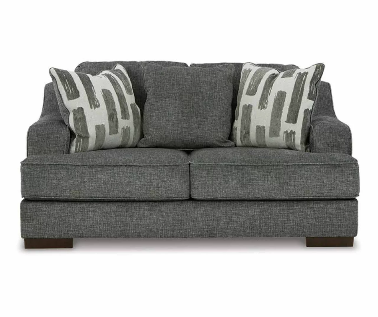 Lessinger Gray Loveseat 2 Lessinger Gray Loveseat