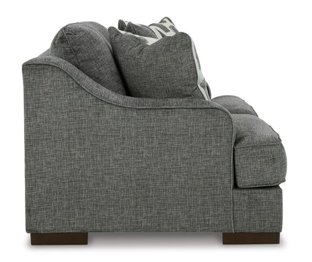 Lessinger Gray Loveseat 5 Lessinger Gray Loveseat - Image 4