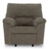 Norlou Taupe Rocker Recliner