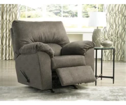 Norlou Taupe Rocker Recliner -Furniture Series Sales 810612439 8