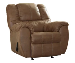 McGann Saddle Faux Leather Rocker Recliner 11 McGann Saddle Faux Leather Rocker Recliner -Furniture Series Sales 810612511 A0 2
