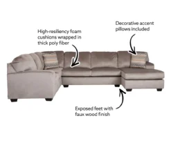 Broyhill Keeler Graystone Sectional 12 Broyhill Keeler Graystone Sectional -Furniture Series Sales 810613218 810613219 810613220 X0 1 1