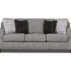 Alexandria Gray Chenille Sofa -Furniture Series Sales 810616679 A0 1