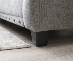 Alexandria Gray Chenille Sofa -Furniture Series Sales 810616679 810616680 B0 4