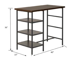 Walnut 3-Piece Pub Dining Set -Furniture Series Sales 810641657 A6 1