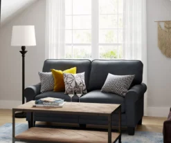 Copenhagen Charcoal Loveseat -Furniture Series Sales 810659173 A0 4