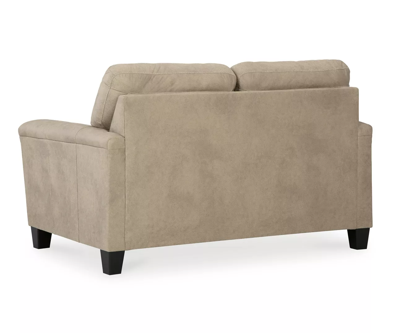 Tishen Pebble Sand Faux Leather Loveseat 7 Tishen Pebble Sand Faux Leather Loveseat - Image 5