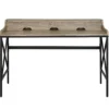 Corday Gray Wood Writing Desk With USB Charing 1 Corday Gray Wood Writing Desk With USB Charing -Furniture Series Sales 810680820 A0