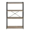 Corday Gray Wood 4-Shelf Open Bookcase 1 Corday Gray Wood 4-Shelf Open Bookcase -Furniture Series Sales 810680821 A0