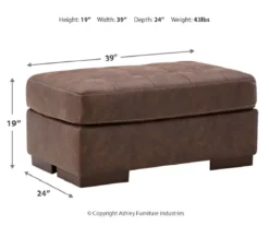Signature Design By Ashley Maderla Faux Leather Ottoman 15 Signature Design By Ashley Maderla Faux Leather Ottoman -Furniture Series Sales 810697964 A8 1