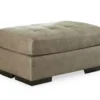 Signature Design By Ashley Maderla Faux Leather Ottoman -Furniture Series Sales 810697972 A0 1
