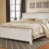 Signature Design By Ashley Willowton King Panel Bed 1 Signature Design By Ashley Willowton King Panel Bed -Furniture Series Sales combo780021