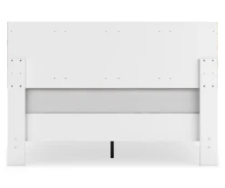 Signature Design By Ashley Piperton White Queen Panel Platform Bed -Furniture Series Sales combo790020 2