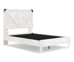 Signature Design By Ashley Shawburn Full Crossbuck Panel Platform Bed -Furniture Series Sales combo790034 1