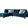 Signature Design By Ashley Trendle Blue Sectional With Left-Facing Chaise 2 Signature Design By Ashley Trendle Blue Sectional With Left-Facing Chaise -Furniture Series Sales combo860084